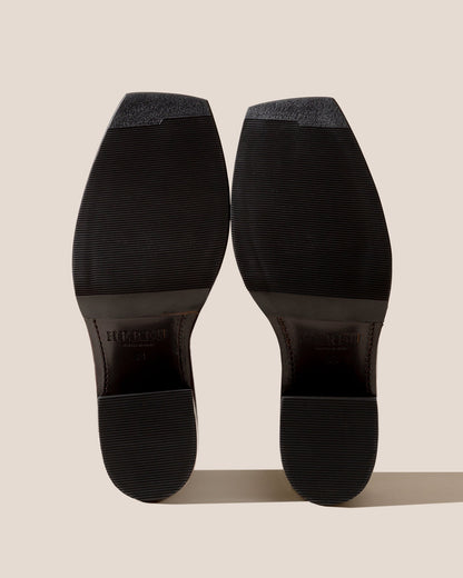 AGULLA - Square-Toe Braided Detail Chelsea Boot - Hereu sale
