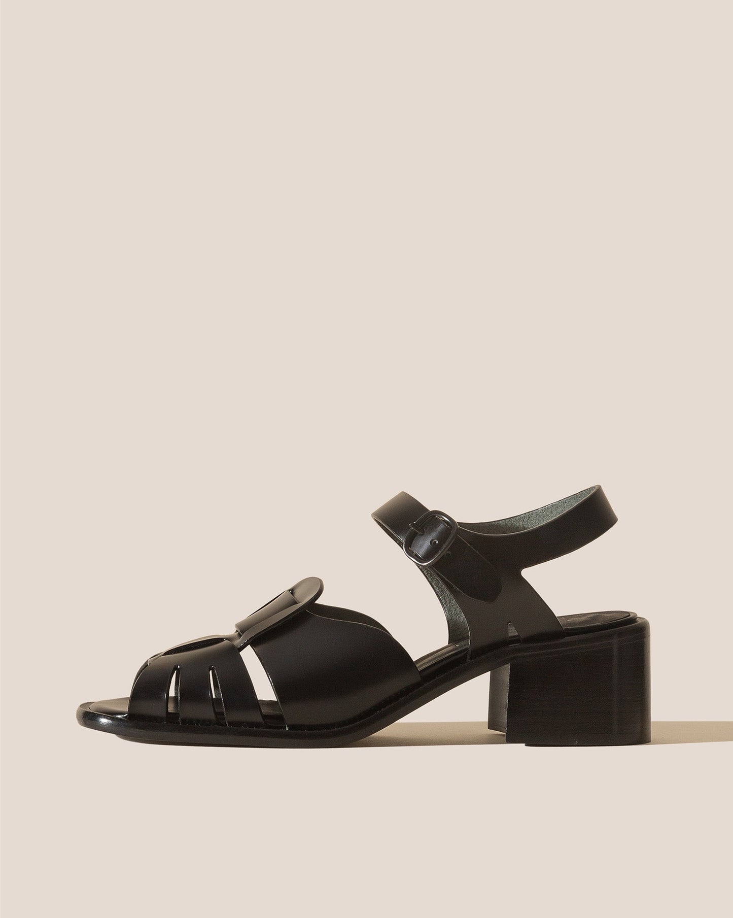 ANCORA SQUARED HEELED - Open-Toe Fisherman Sandal - Hereu for sale