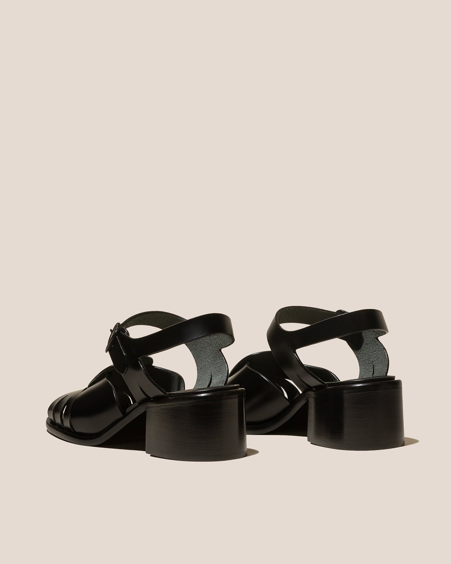 ANCORA SQUARED HEELED - Open-Toe Fisherman Sandal - Hereu for sale