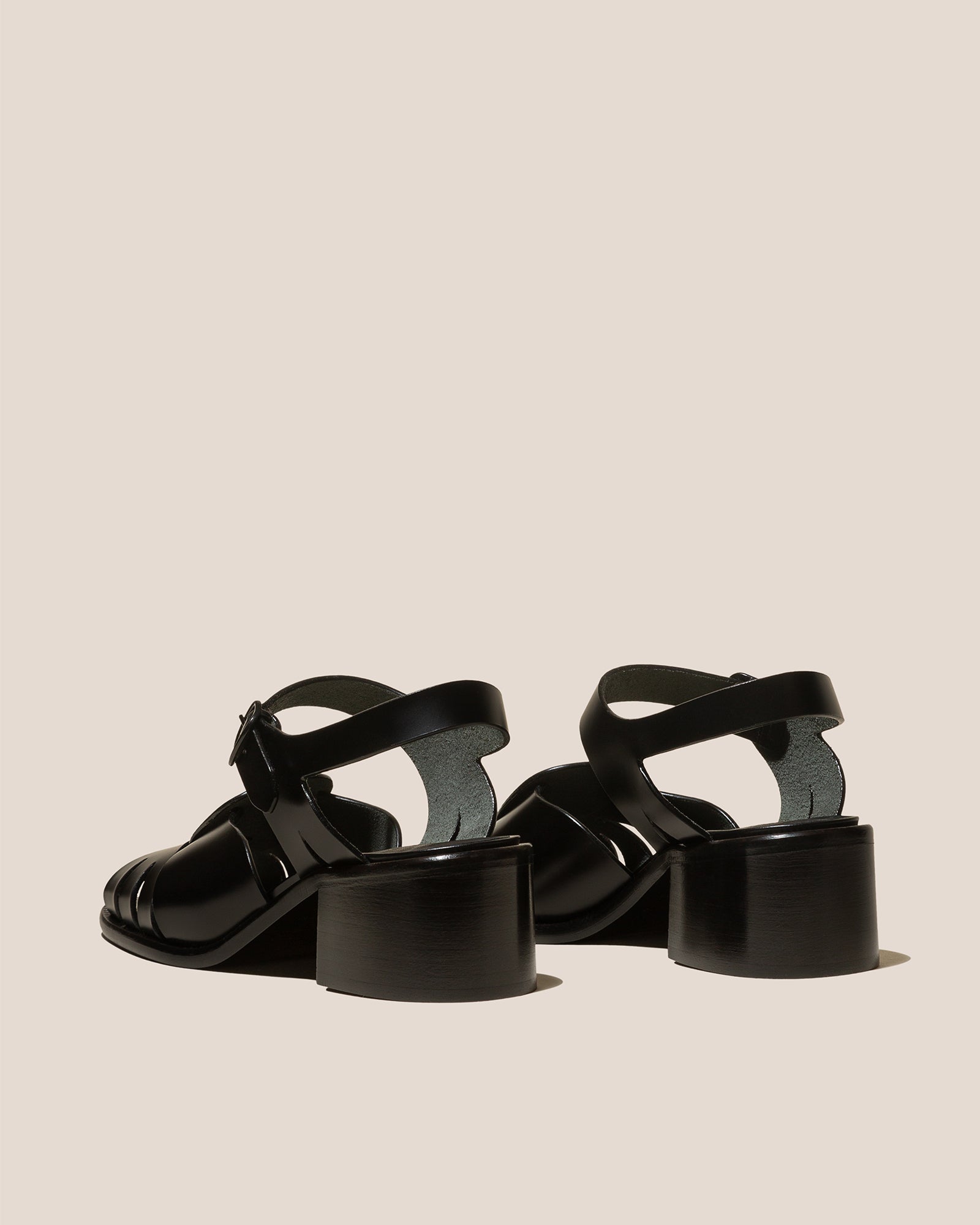 ANCORA SQUARED HEELED - Open-Toe Fisherman Sandal - Hereu for sale