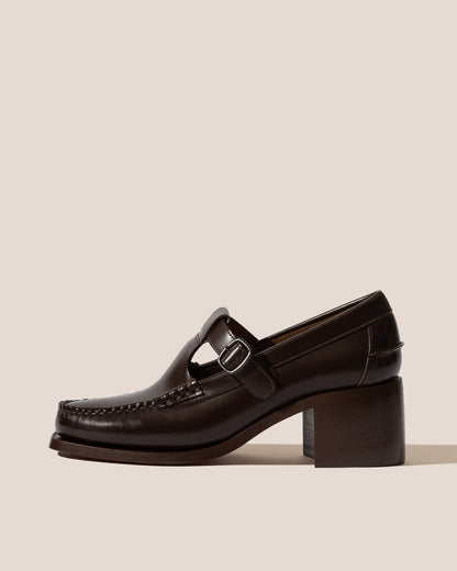 ALBER HEELED - T-Bar Loafer - Hereu on sale