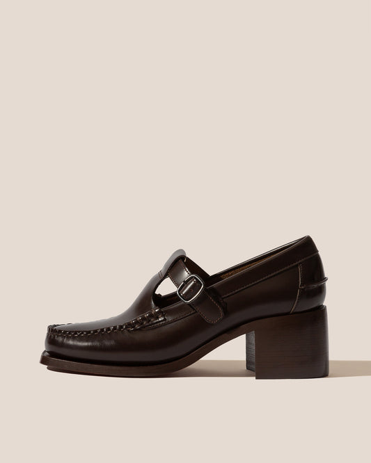 ALBER HEELED - T-Bar Loafer - Hereu on sale