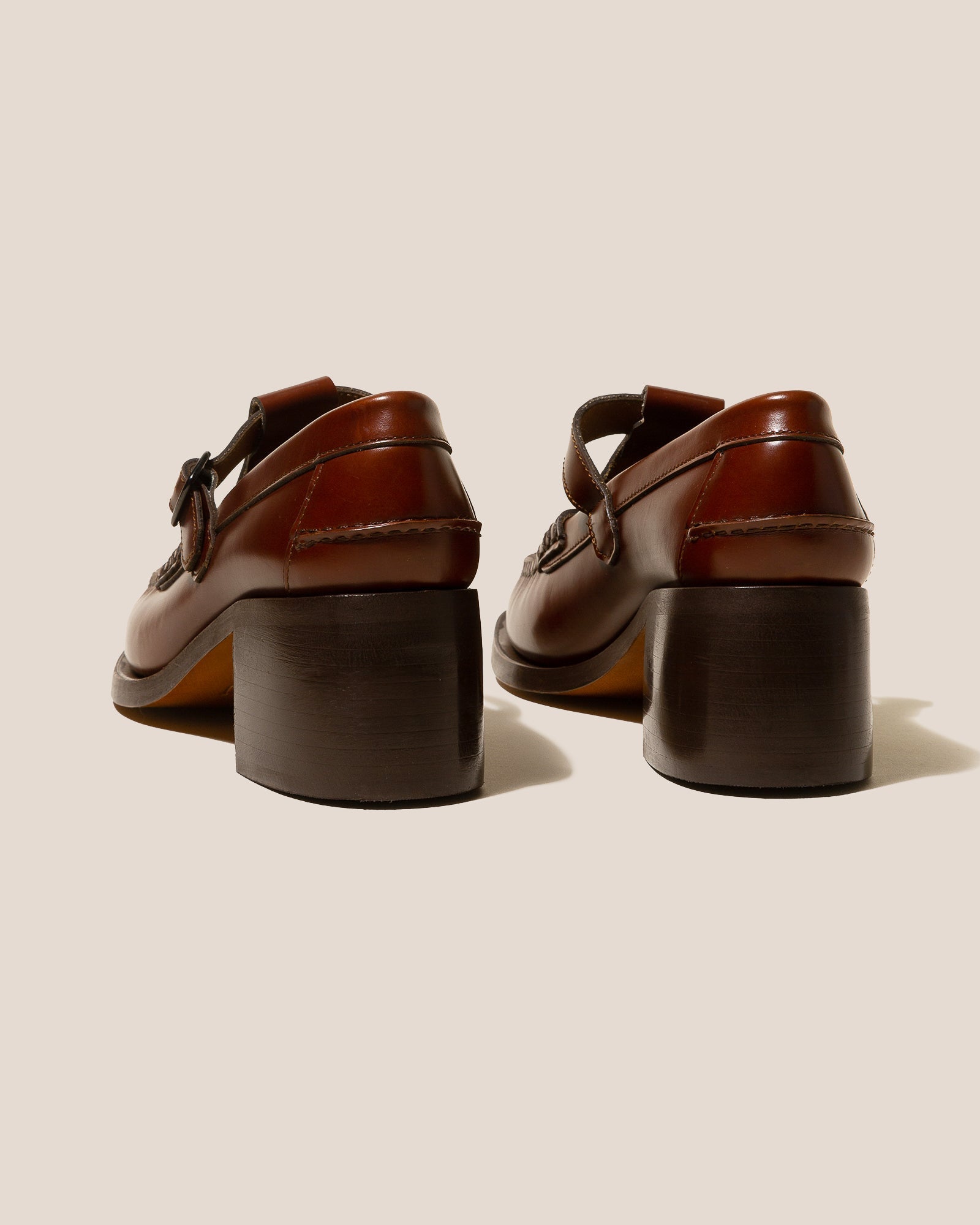ALBER HEELED - T-Bar Loafer - Hereu US