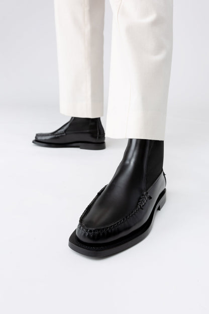 ALDA - Low-calf Chelsea Boot - Hereu on sale