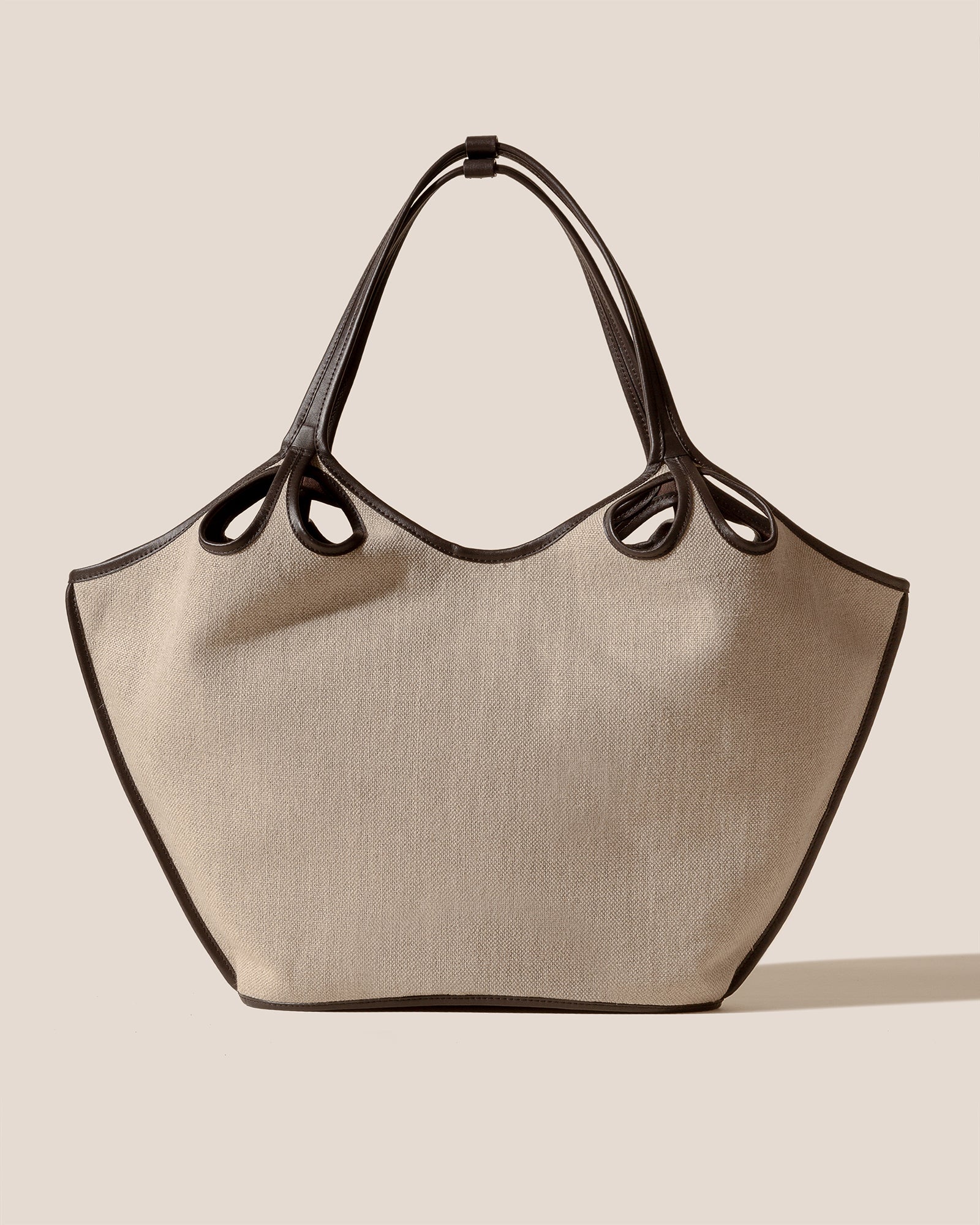 ESCALA LINEN - Cut-Out Tote Bag - Hereu on sale