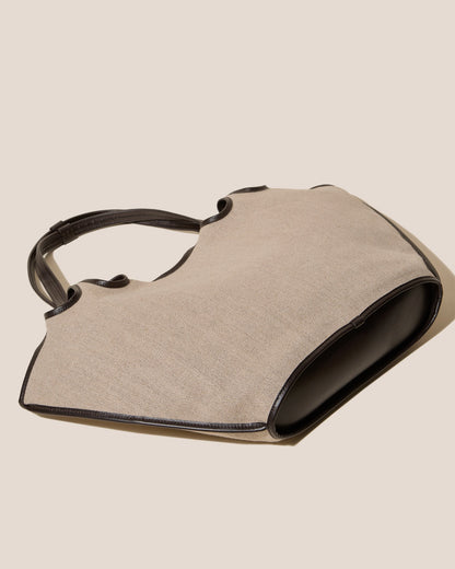 ESCALA LINEN - Cut-Out Tote Bag - Hereu on sale