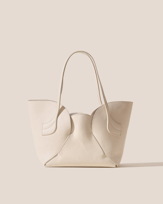 SEPAL S GRAINY - Tulip Shape Zipped Tote Bag - Hereu discount