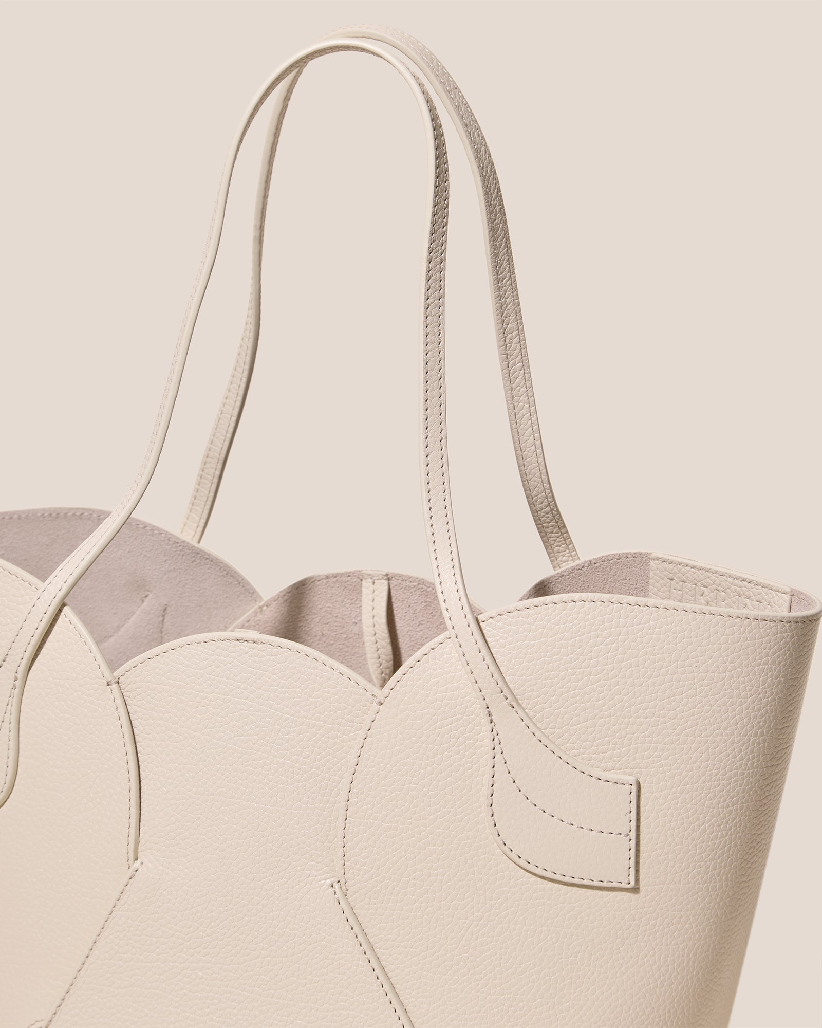 SEPAL S GRAINY - Tulip Shape Zipped Tote Bag - Hereu discount