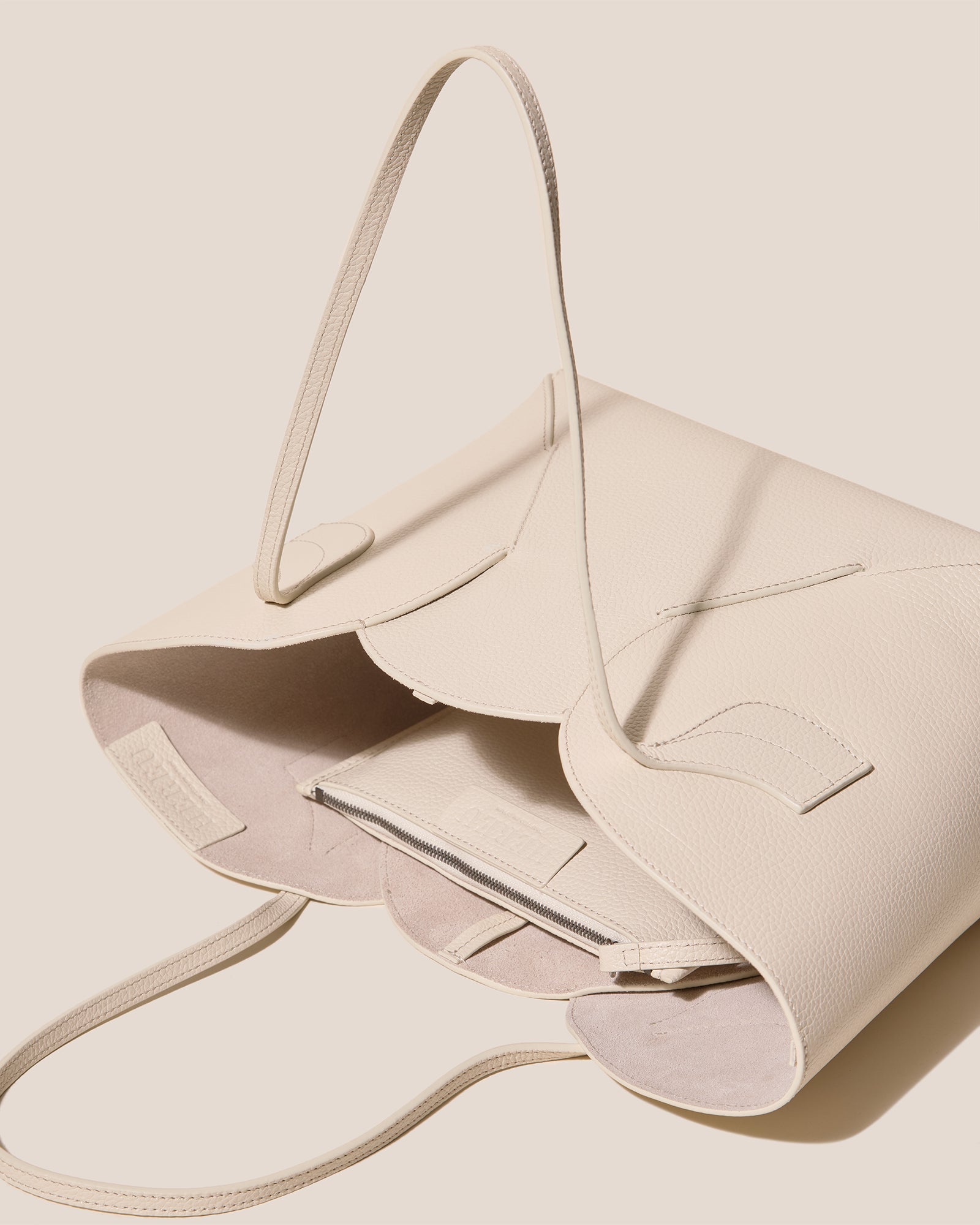 SEPAL S GRAINY - Tulip Shape Zipped Tote Bag - Hereu discount