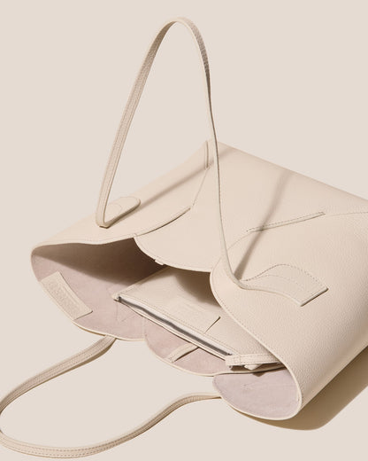 SEPAL S GRAINY - Tulip Shape Zipped Tote Bag - Hereu discount