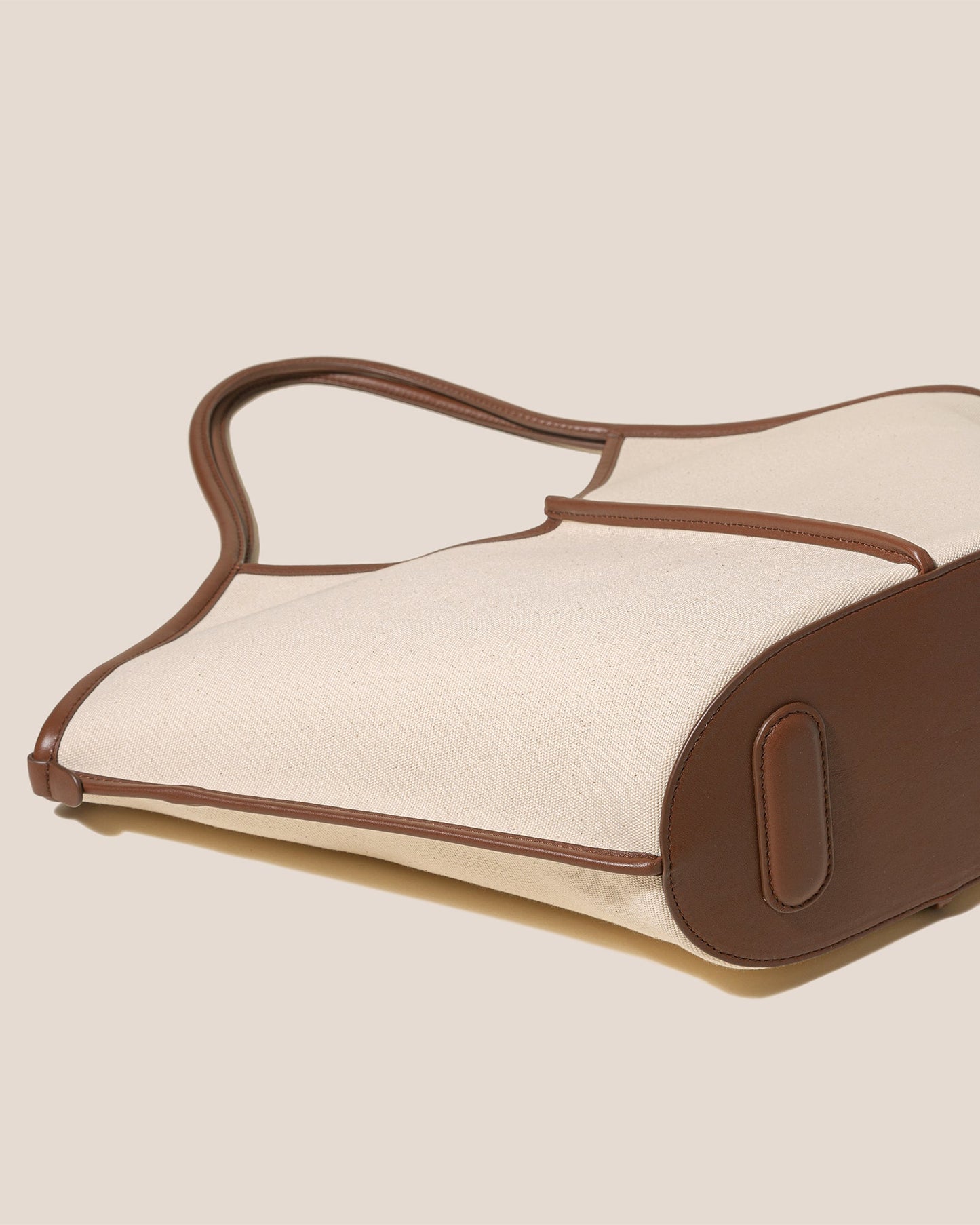 CALELLA - Leather-trimmed Organic Cotton Tote Bag - Hereu near me