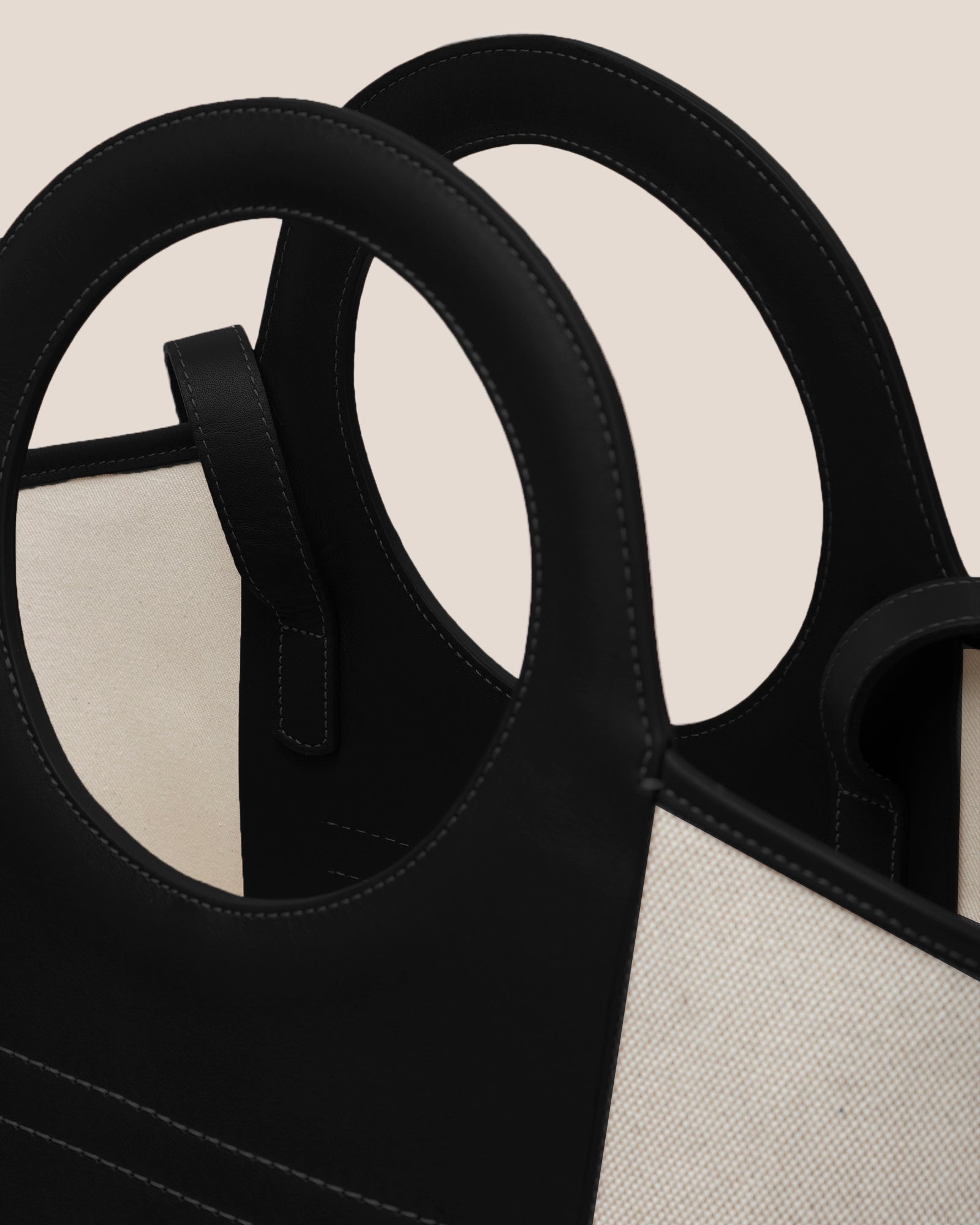 CALA S - Leather-trimmed Canvas Tote Bag - Hereu on sale