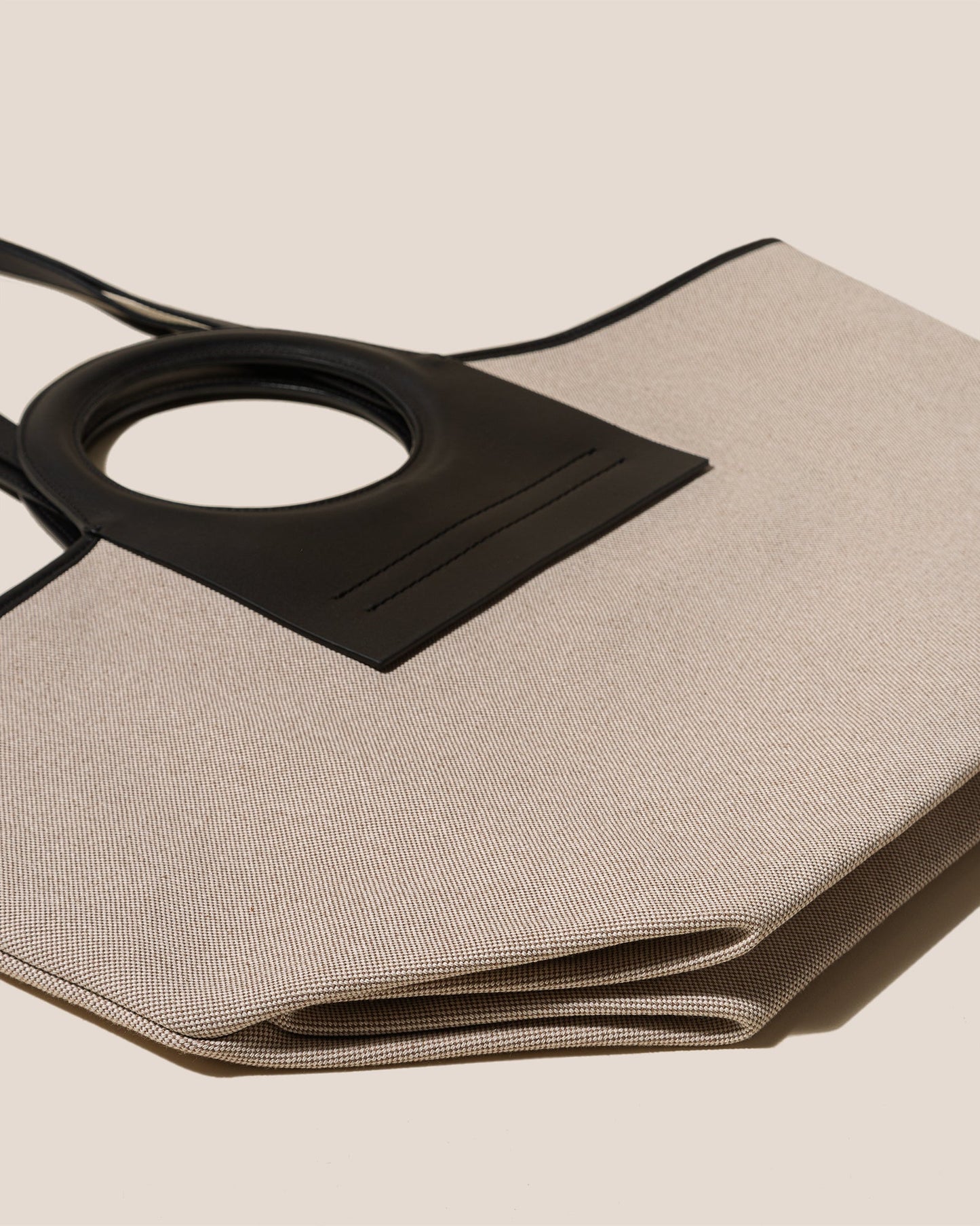 CALA S - Leather-trimmed Canvas Tote Bag - Hereu on sale