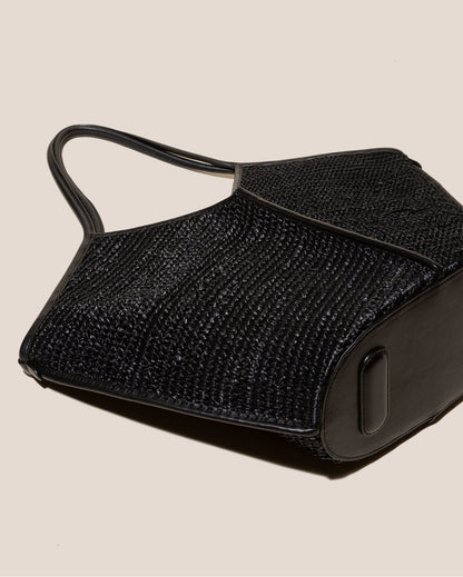 CALELLA RAFFIA - Leather-trimmed Tote Bag - Hereu discount