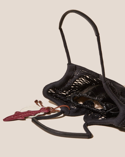 CALELLA FILT S CHARM - Knitted Cotton Net Bag - Hereu online