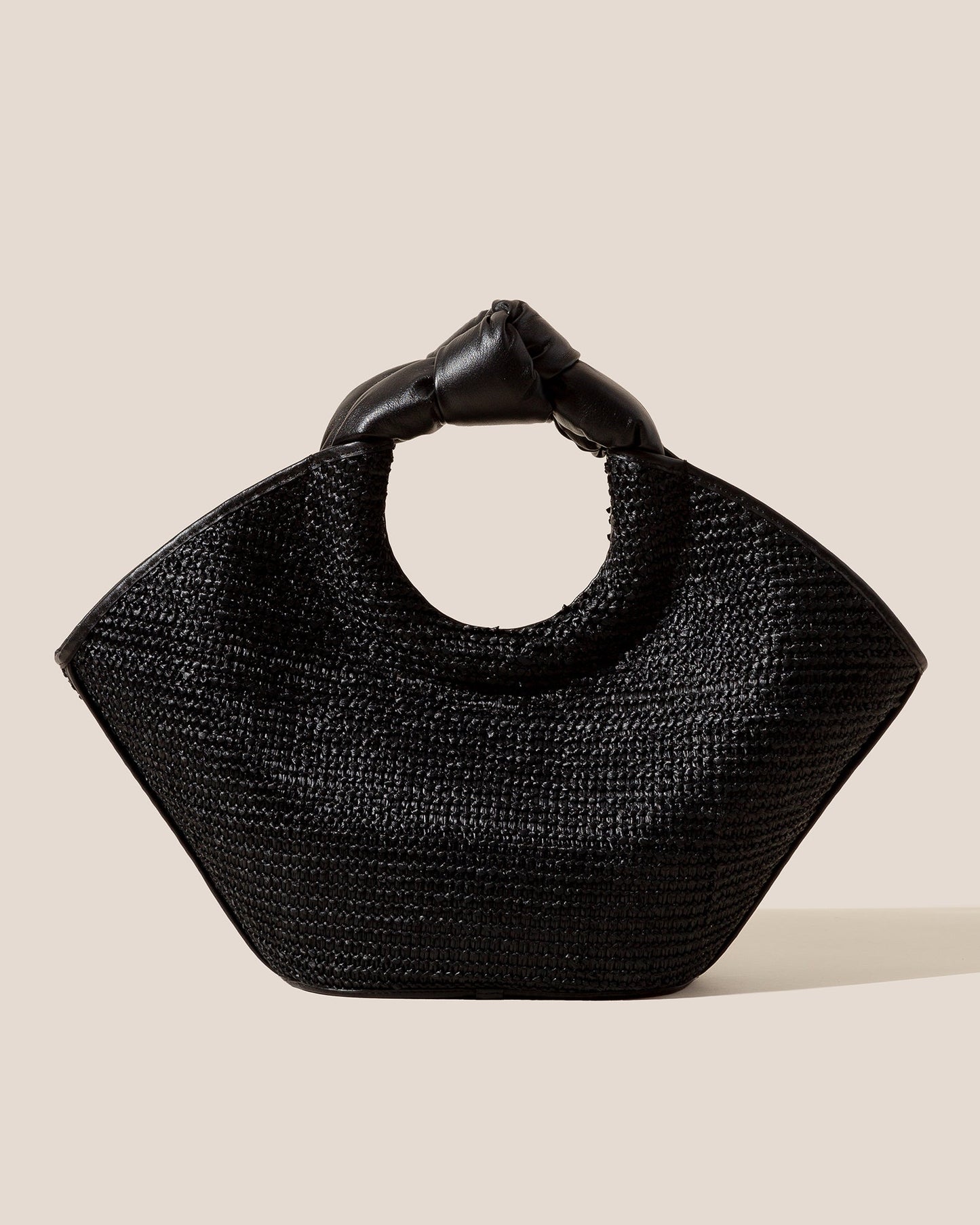 CASTELL RAFFIA - Knotted-handle Tote Bag - Hereu US