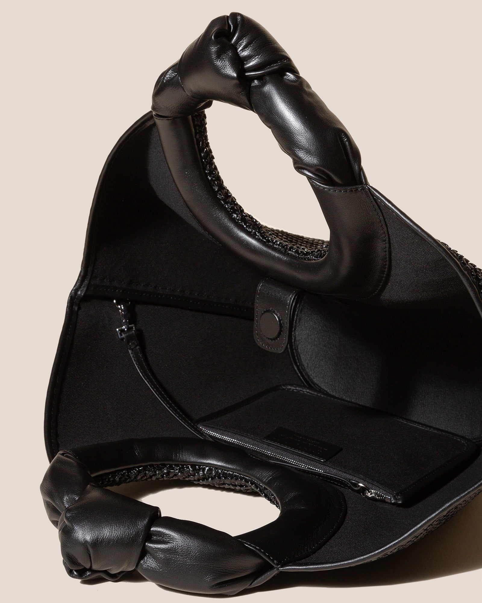 CASTELL RAFFIA - Knotted-handle Tote Bag - Hereu US