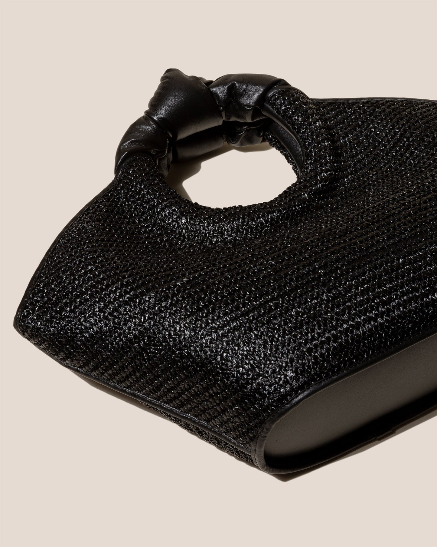 CASTELL RAFFIA - Knotted-handle Tote Bag - Hereu US