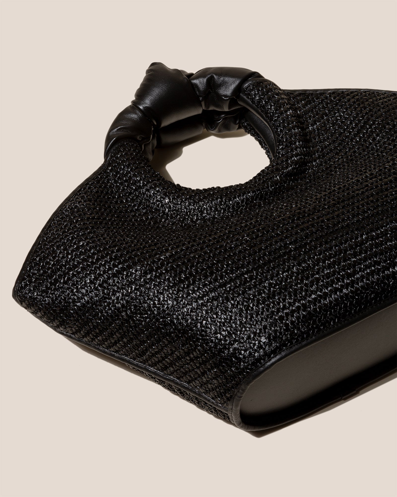 CASTELL RAFFIA - Knotted-handle Tote Bag - Hereu US