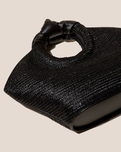 CASTELL RAFFIA - Knotted-handle Tote Bag - Hereu US