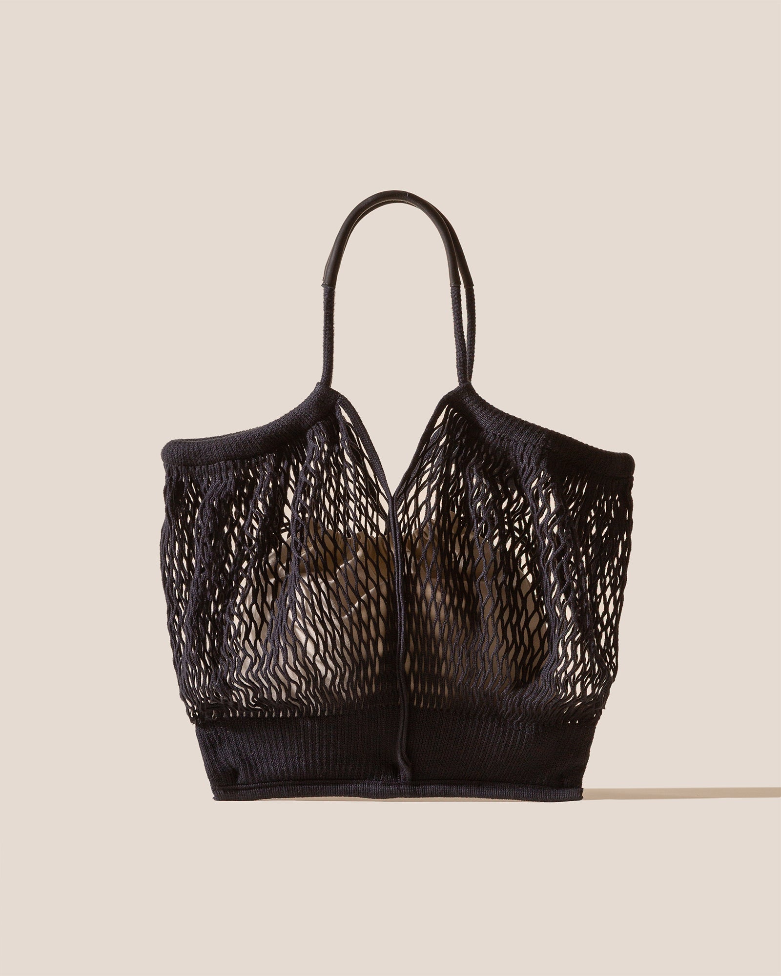 CALELLA FILT - Knitted Cotton Net Bag - Hereu sale