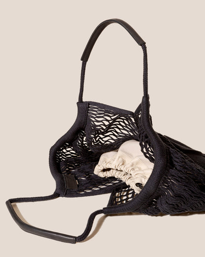 CALELLA FILT - Knitted Cotton Net Bag - Hereu sale