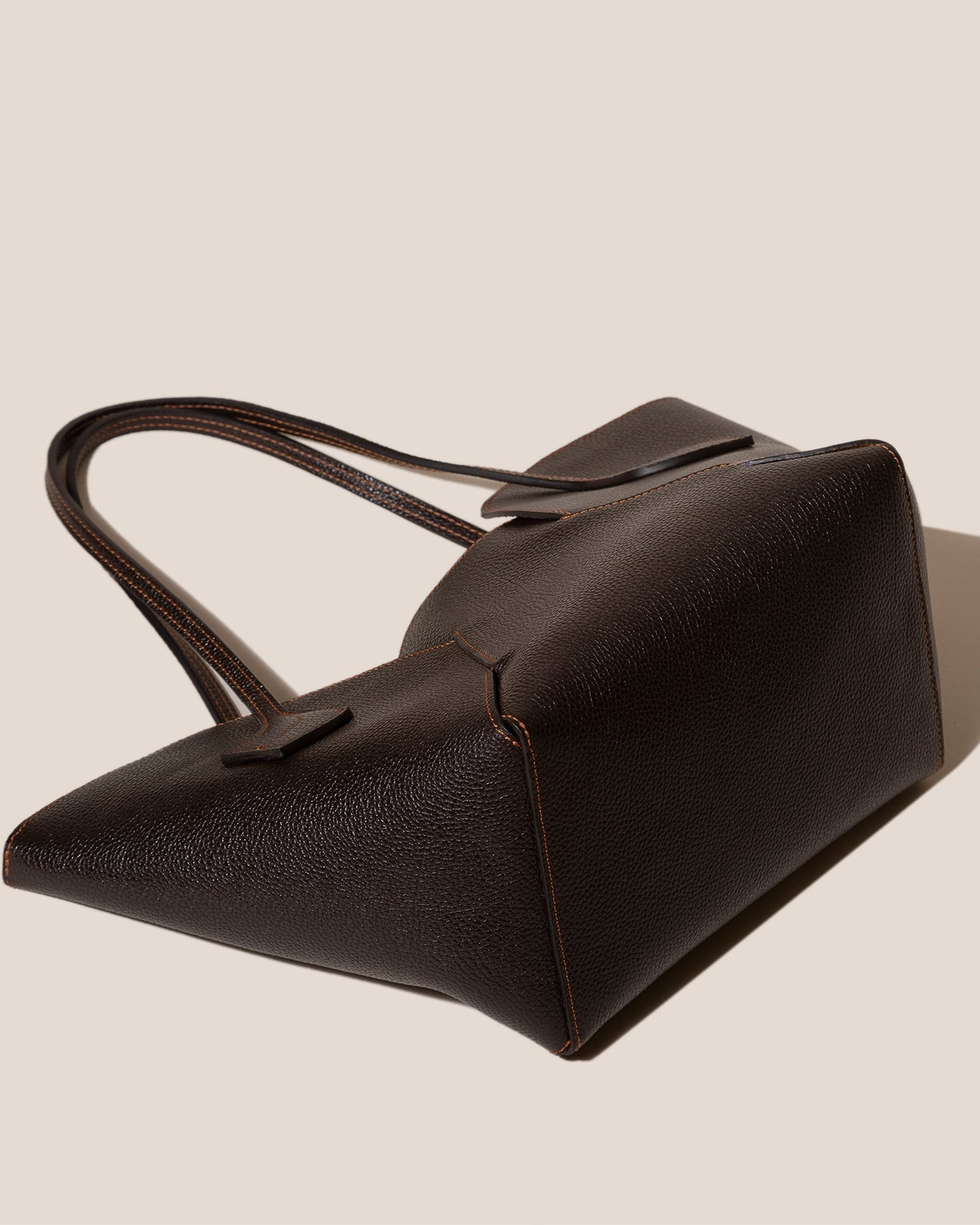 SEPAL S GRAINY - Tulip Shape Zipped Tote Bag - Hereu US