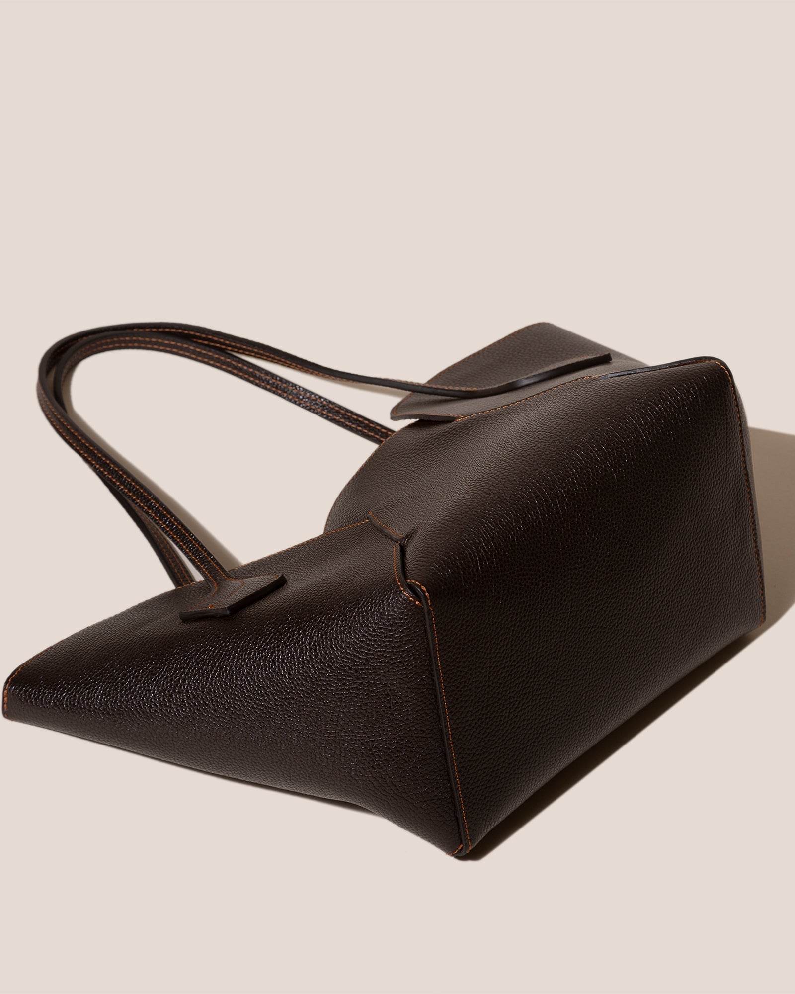 SEPAL S GRAINY - Tulip Shape Zipped Tote Bag - Hereu US