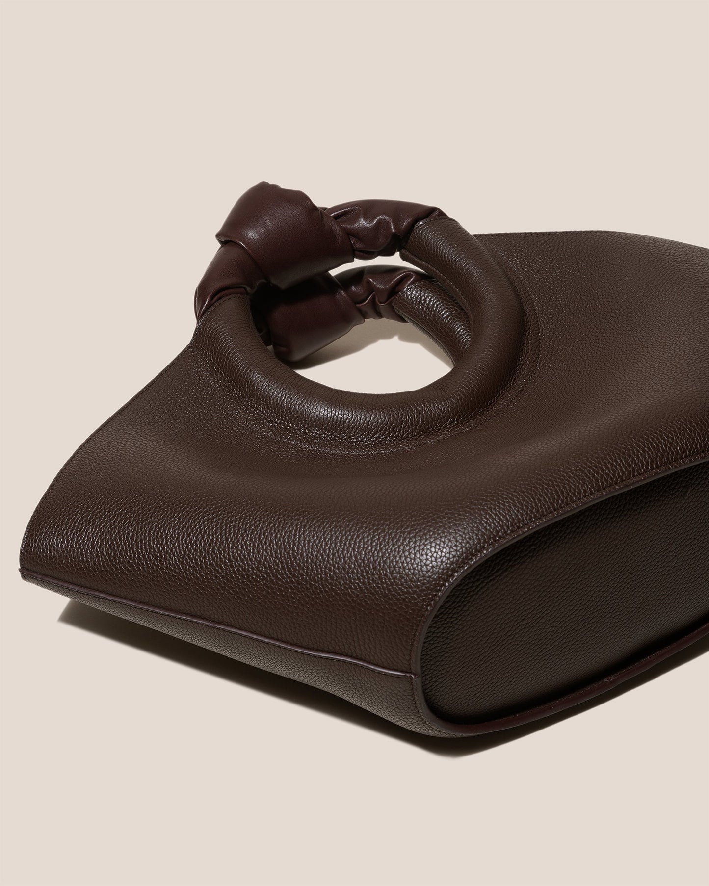 CASTELL GRAINY - Knotted-handle Leather Tote Bag - Hereu discount