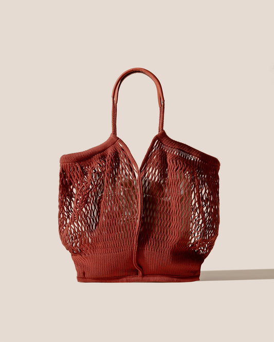 CALELLA FILT - Knitted Cotton Net Bag - Hereu near me