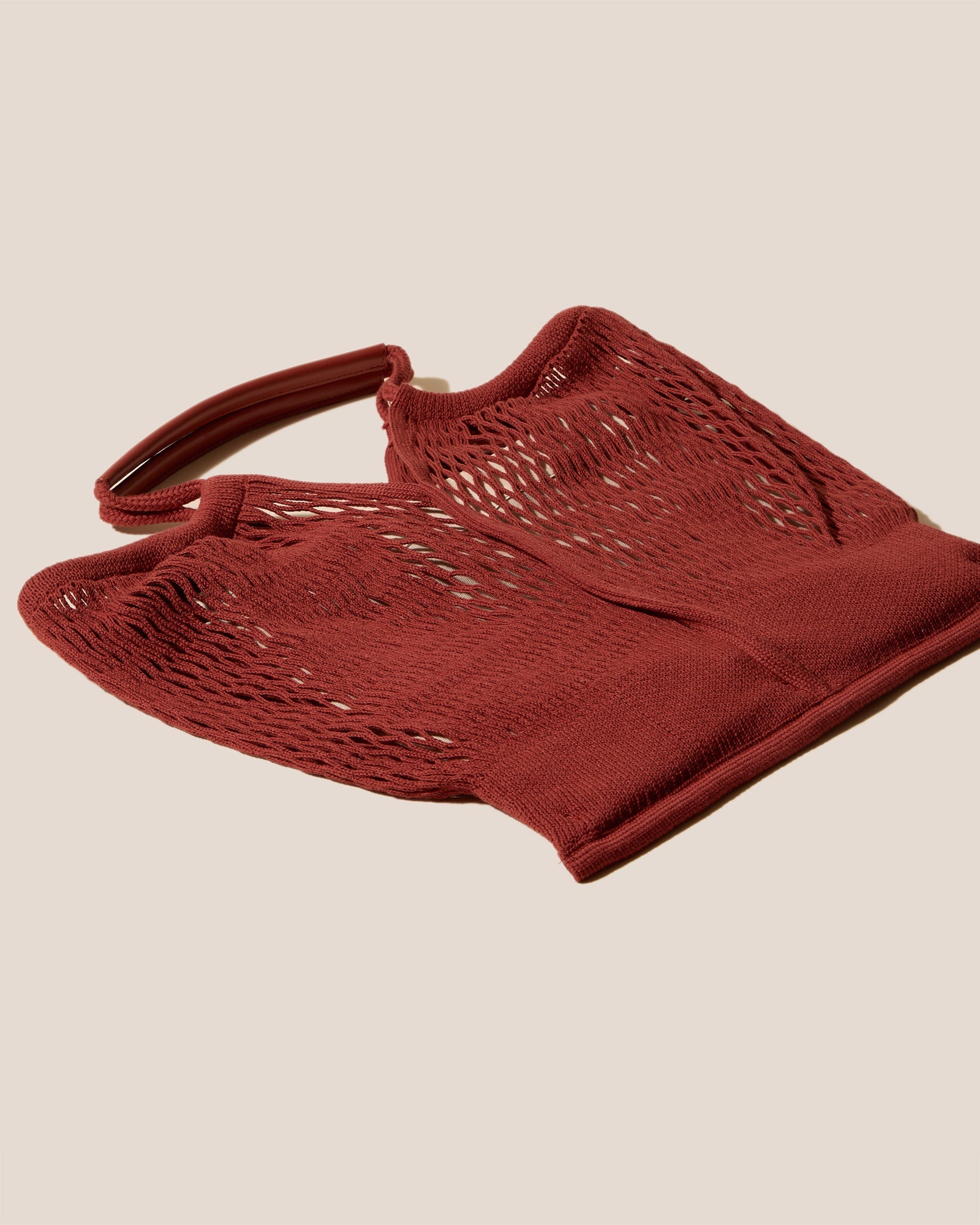 CALELLA FILT - Knitted Cotton Net Bag - Hereu near me