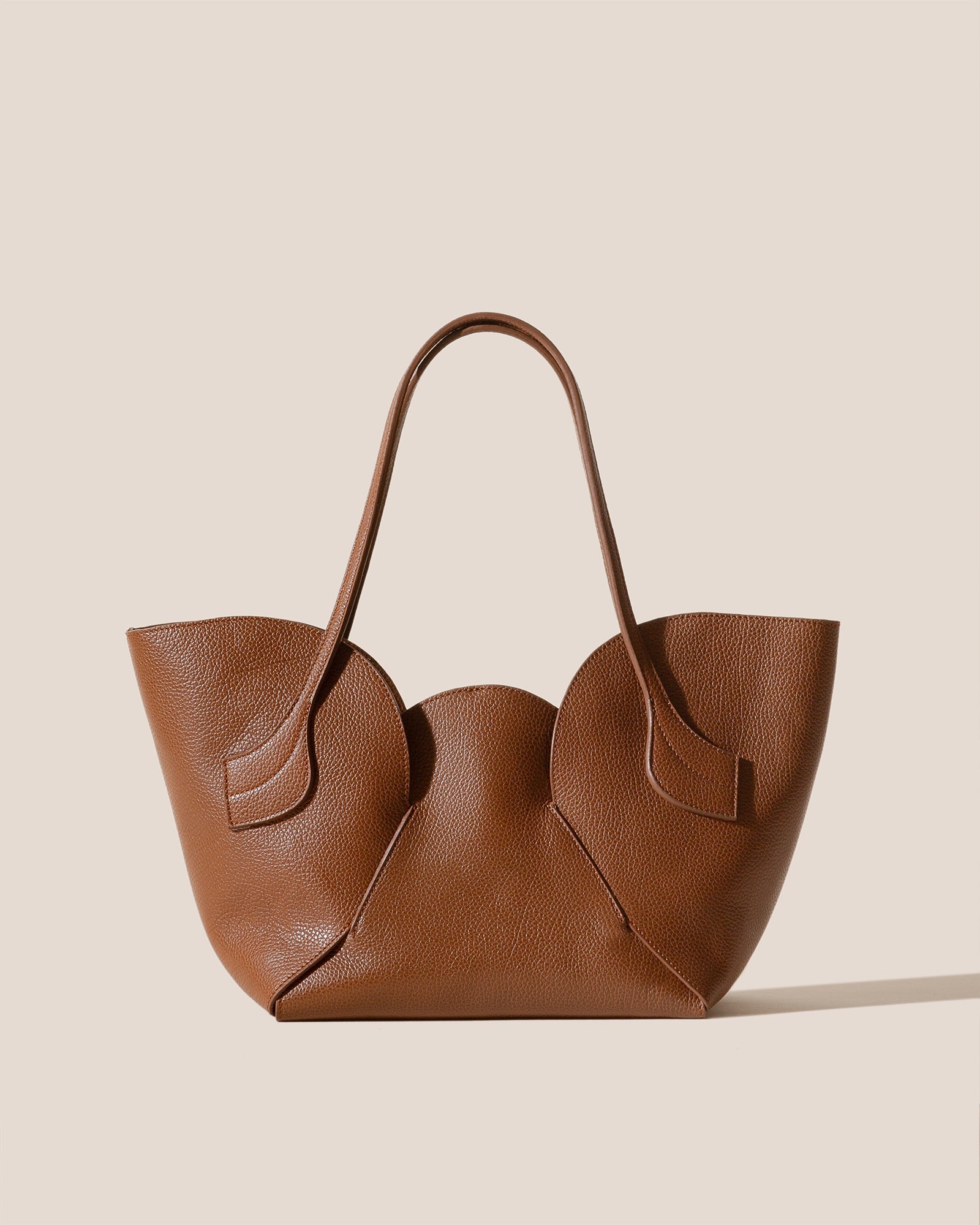 SEPAL S GRAINY - Tulip Shape Zipped Tote Bag - Hereu for sale