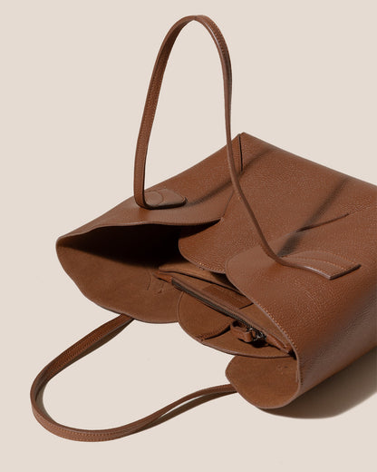 SEPAL S GRAINY - Tulip Shape Zipped Tote Bag - Hereu for sale