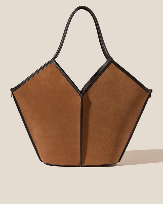 CALELLA SUEDE - Calf Suede Tote Bag - Hereu near me