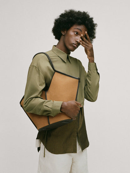 CALELLA SUEDE - Calf Suede Tote Bag - Hereu near me