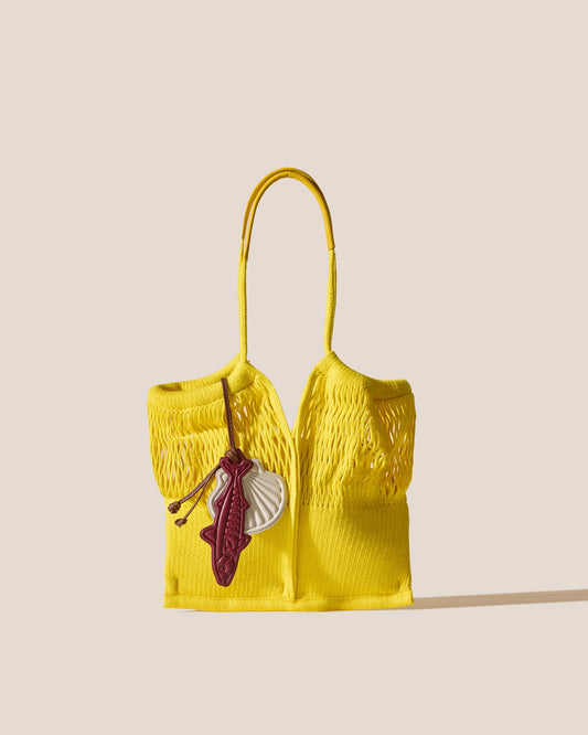 CALELLA FILT S CHARM - Knitted Cotton Net Bag - Hereu sale