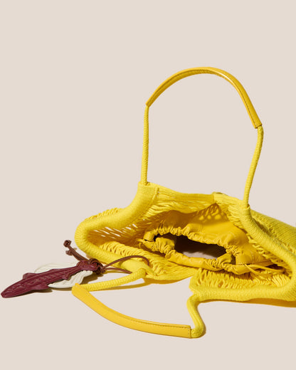 CALELLA FILT S CHARM - Knitted Cotton Net Bag - Hereu sale