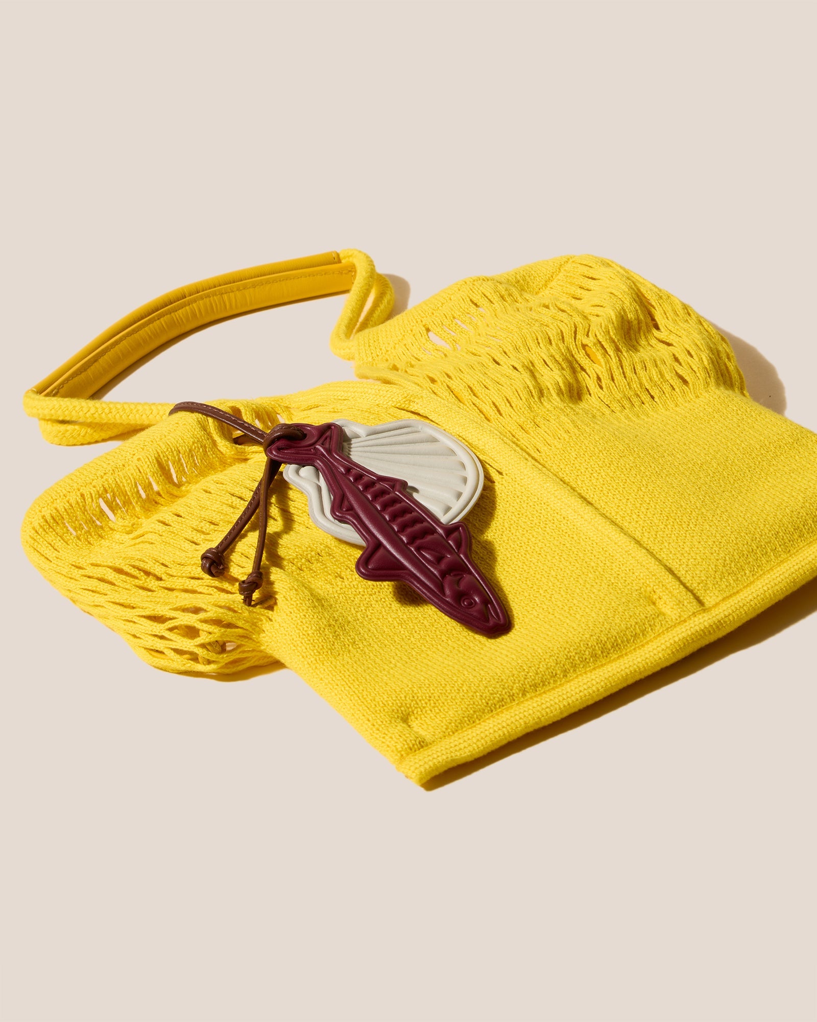 CALELLA FILT S CHARM - Knitted Cotton Net Bag - Hereu sale