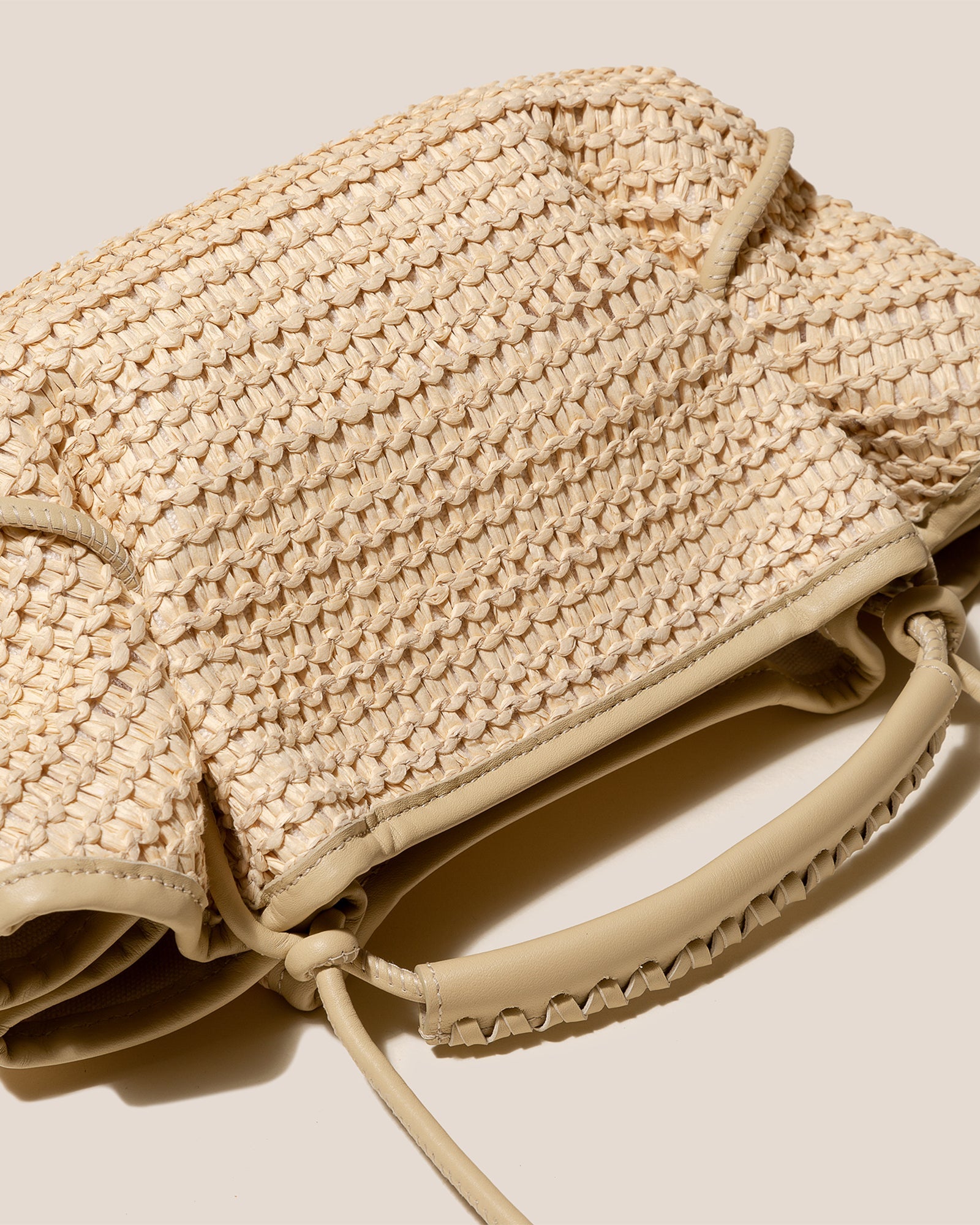 ARTA MINI RAFFIA - Pleated Crossbody Bag - Hereu on sale