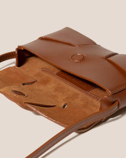 MABRA MINI - Woven Detail Crossbody Bag - Hereu online