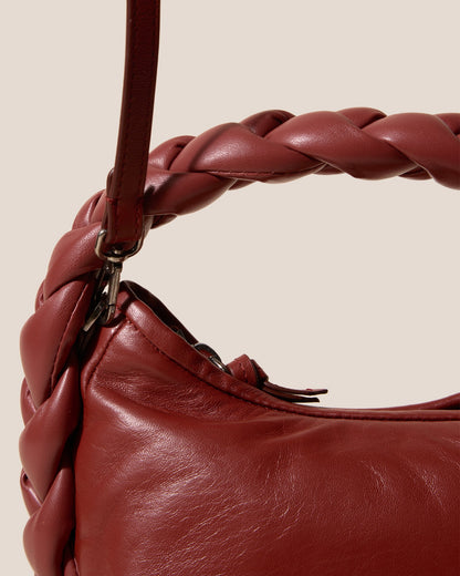 ESPIGA MINI - Braided Detail Crossbody Bag - Hereu sale