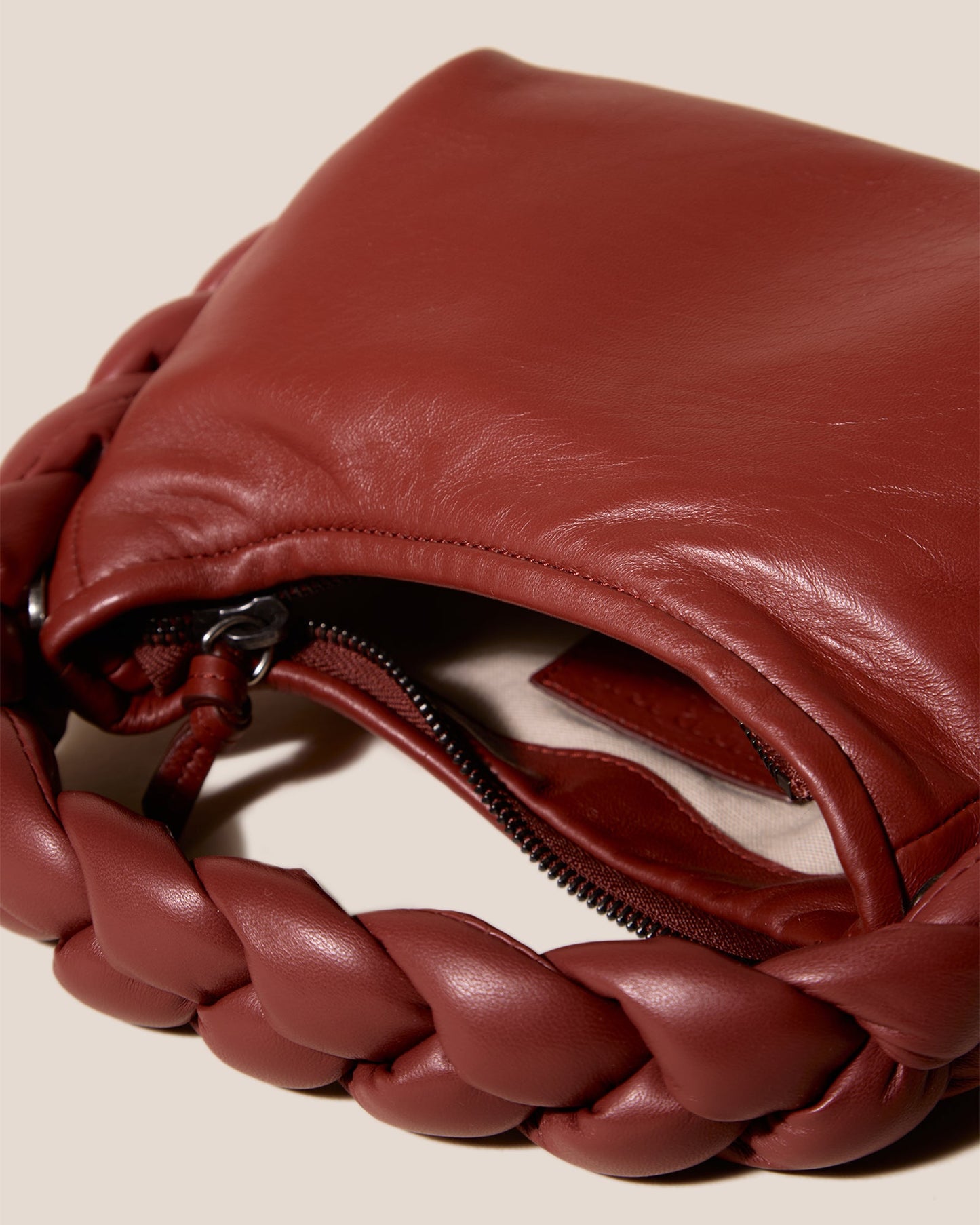 ESPIGA MINI - Braided Detail Crossbody Bag - Hereu sale
