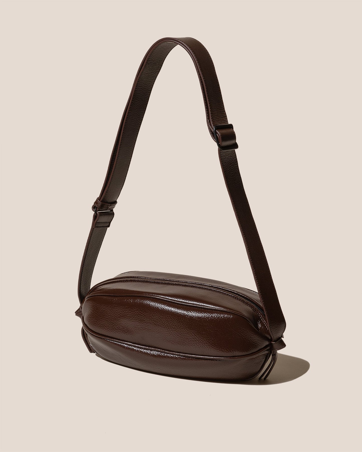 BOYA L DISTRESSED - Ball-Shaped Crossbody Bag - Hereu for sale