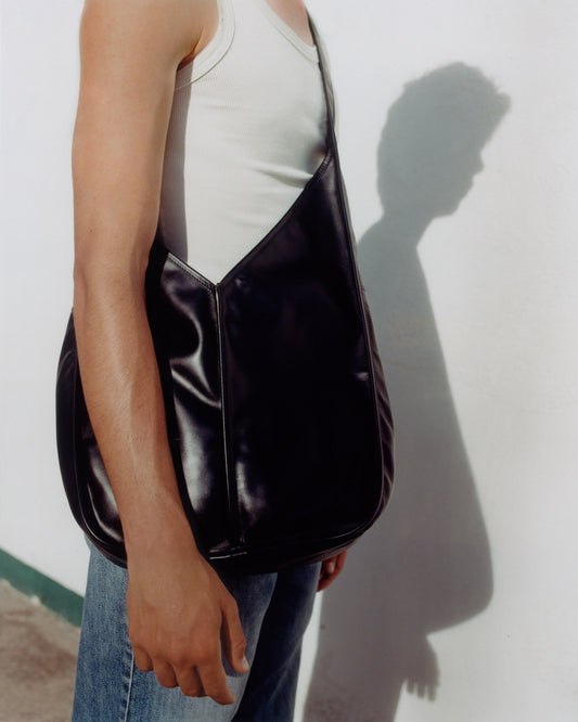 CALELLA CROSSBODY - Leather-trimmed Crossbody Sac - Hereu near me