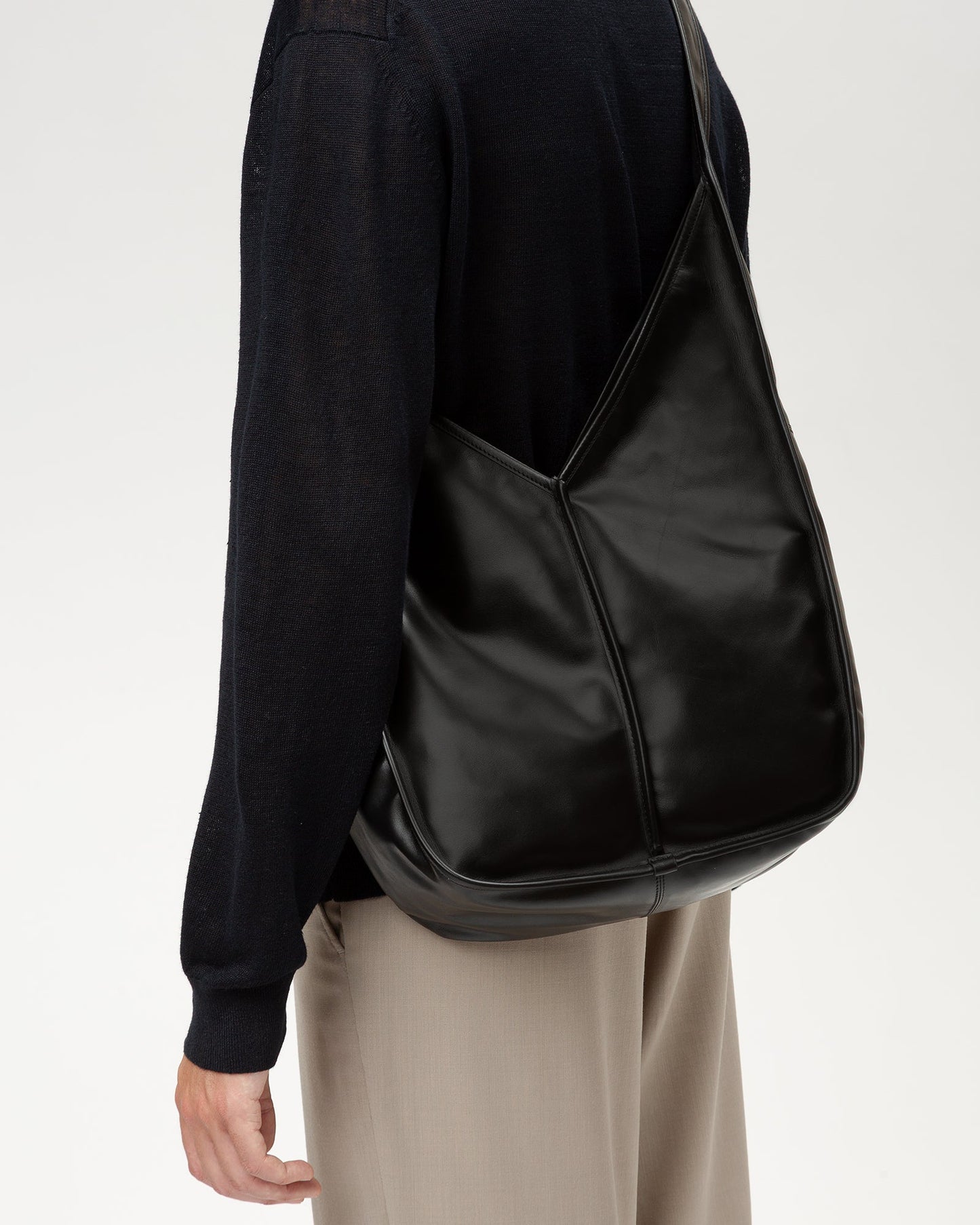 CALELLA CROSSBODY - Leather-trimmed Crossbody Sac - Hereu near me