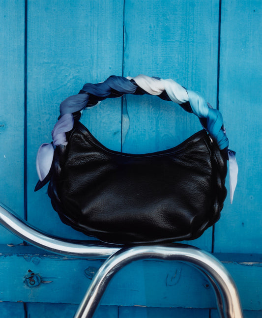 ESPIGA MINI FOULARD - Braided Detail Crossbody Bag - Hereu sale