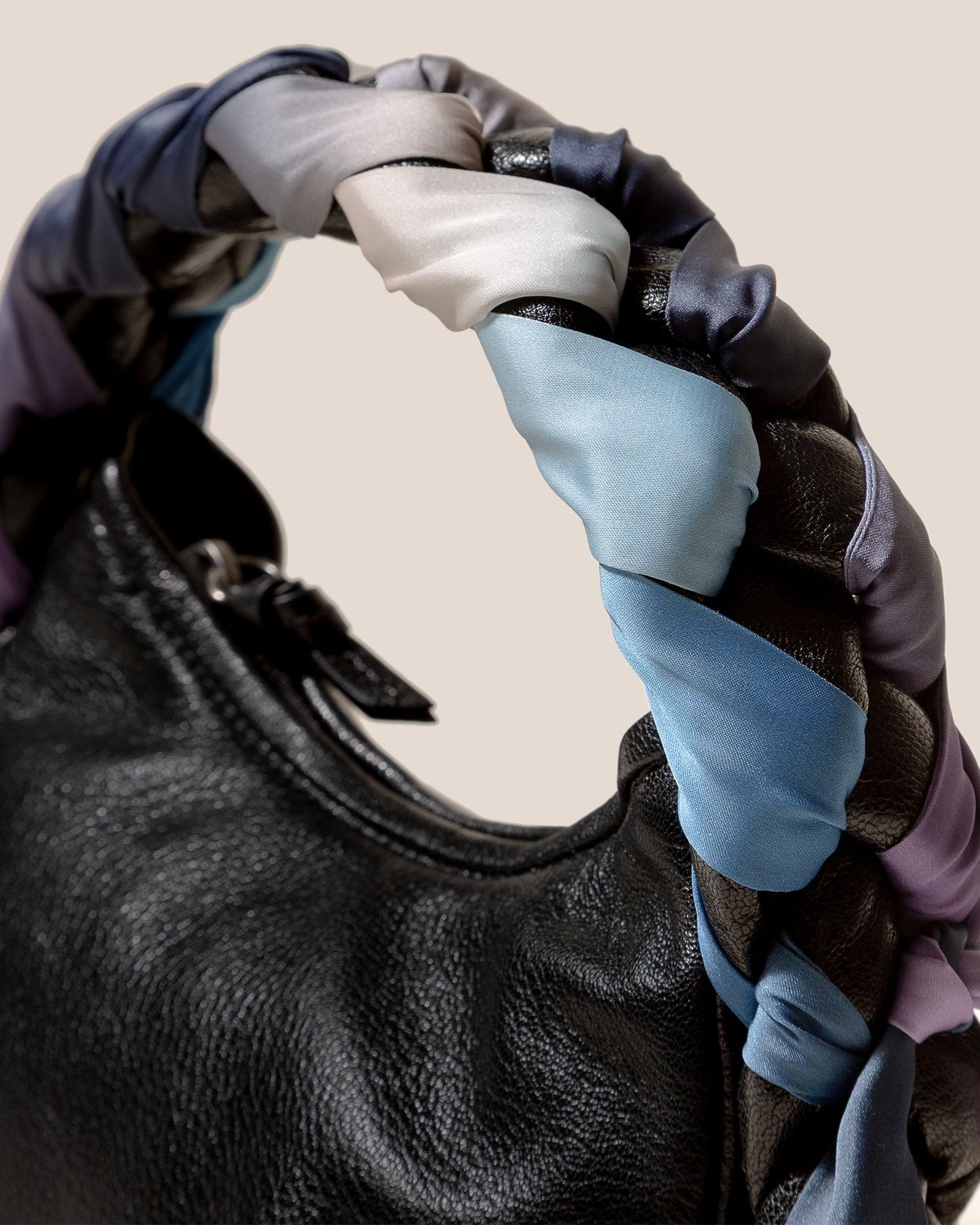 ESPIGA MINI FOULARD - Braided Detail Crossbody Bag - Hereu sale