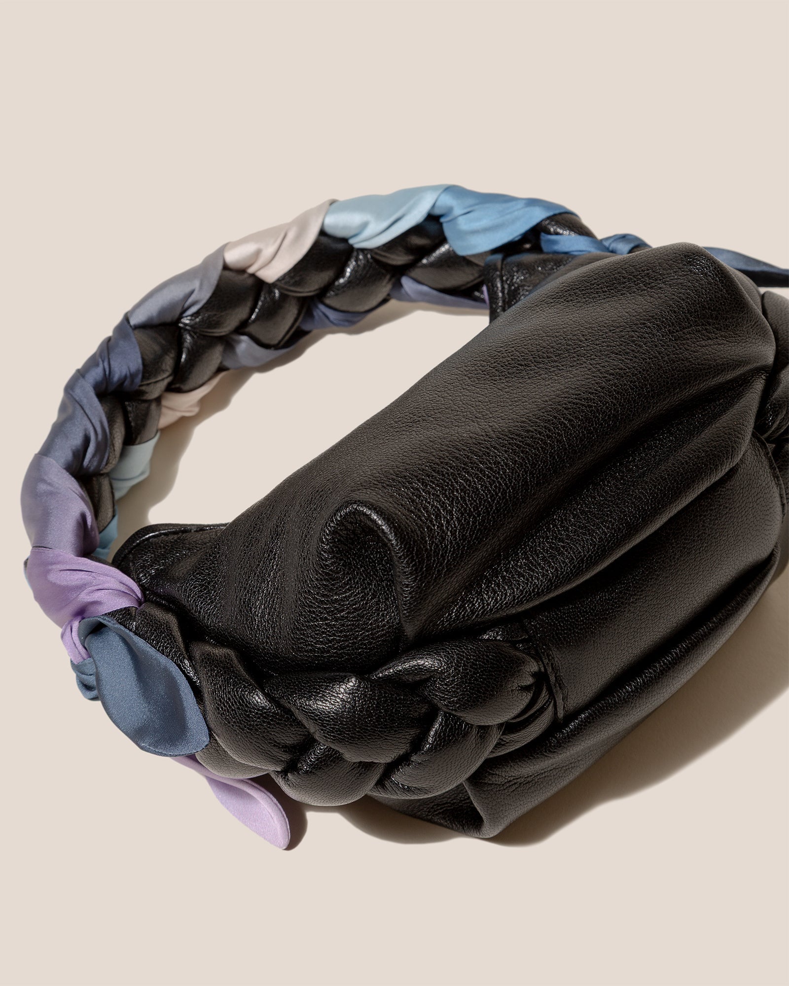 ESPIGA MINI FOULARD - Braided Detail Crossbody Bag - Hereu sale