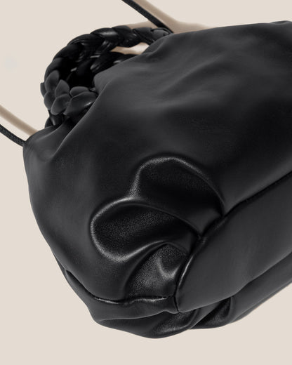 BOMBON M - Medium Plaited-handle Leather Handbag - Hereu discount