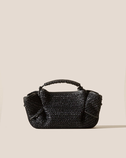 ARTA MINI RAFFIA - Pleated Crossbody Bag - Hereu online